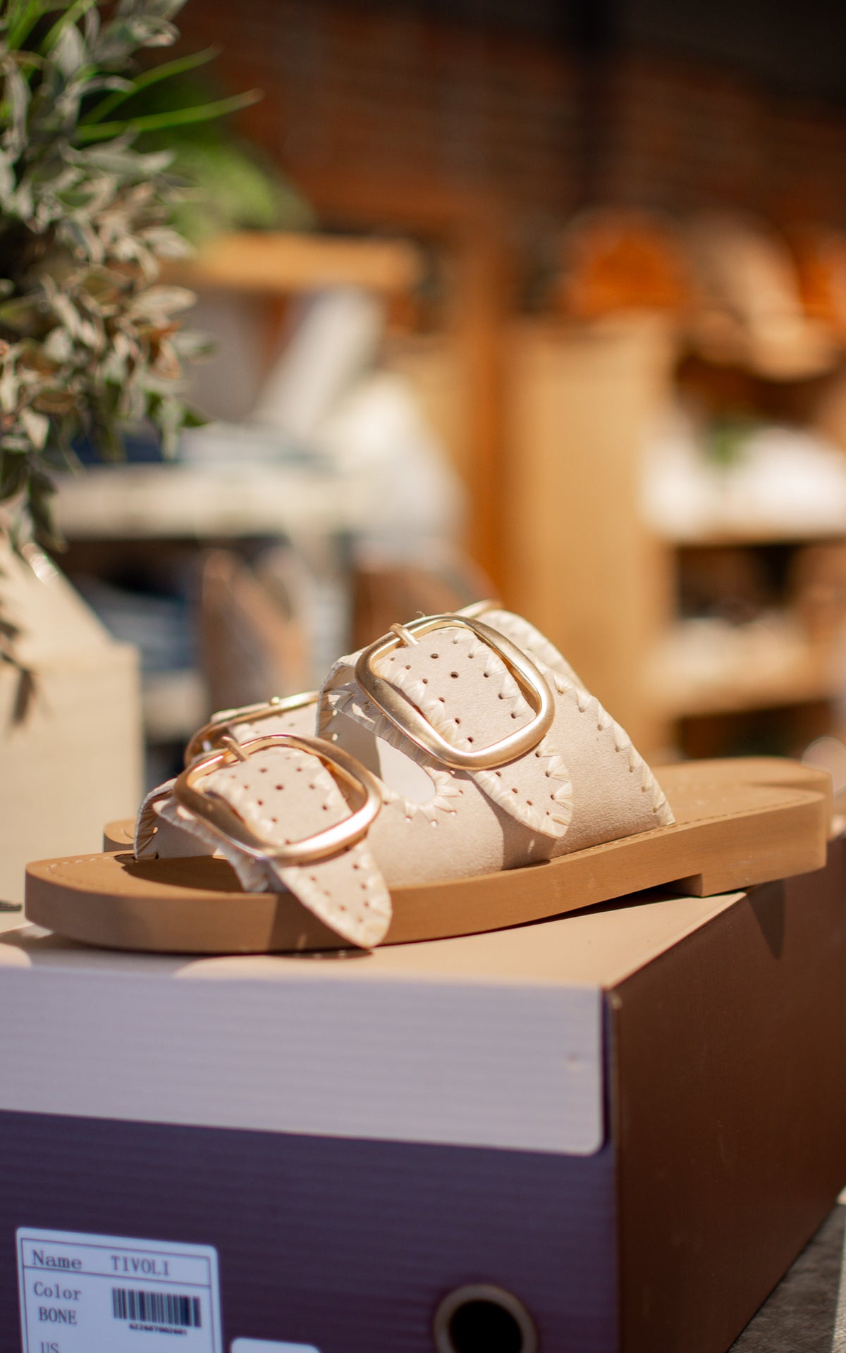 Tivoli Double Buckle Sandals