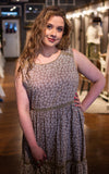 Mila Mocha Midi Dress